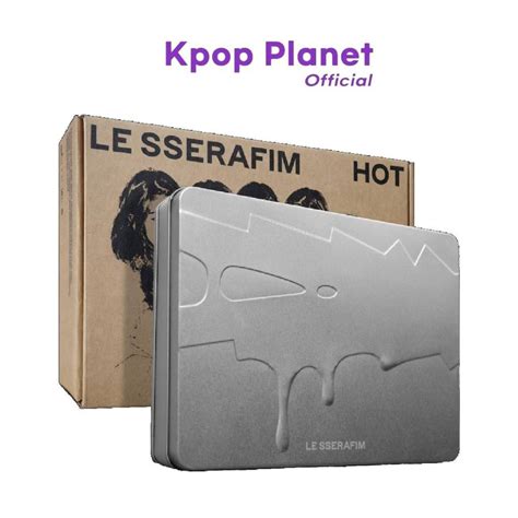 Tin Case Ver Le Sserafim Th Mini Album Hot Shopee Malaysia