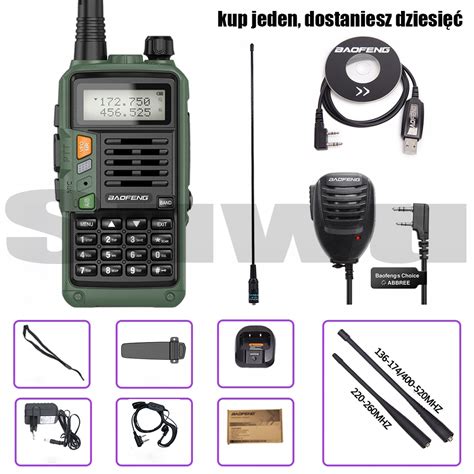 Baofeng UV-S9 PLUS walkie-talkie czerwony - Sklep, Opinie, Cena w ...