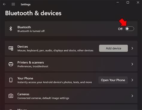 How to Turn Bluetooth On or Off in Windows 11