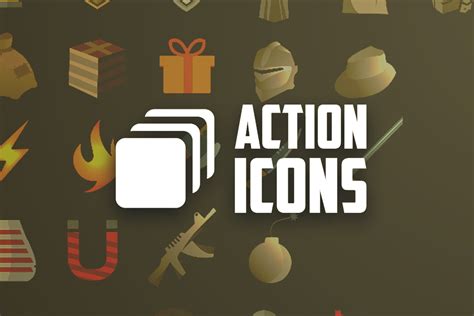 Action Icons D Unity Asset Store