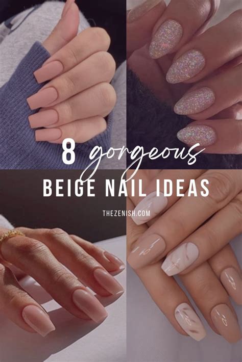Ways To Wear Barely There Nude Beige Nails All Year Round In Beige Nails Neutral Nails