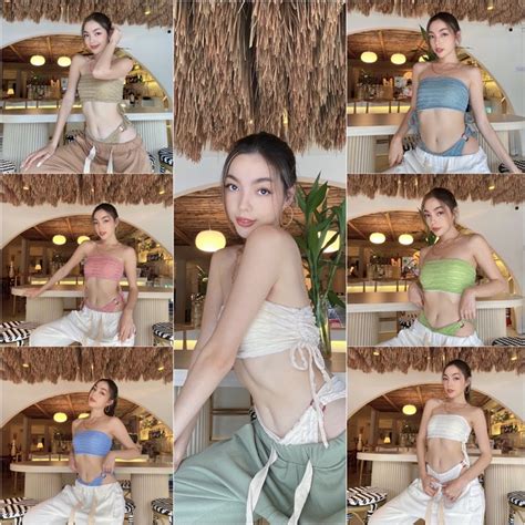 A Bikini Swimsuit Has Sponge Provided Shopee Malaysia