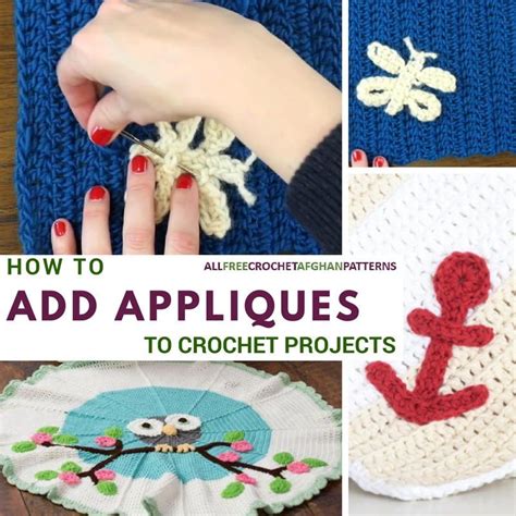 Crochet Applique How To Add Appliques To Crochet Projects Crochet