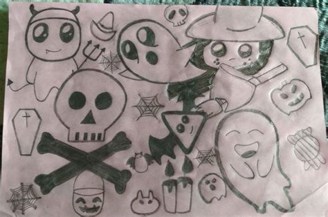 Horror doodles by Nia0007 on DeviantArt