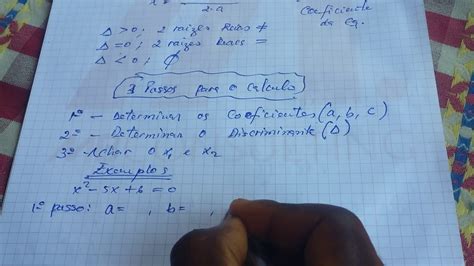 Como Calcular Os Zeros Da Função Quadrática Youtube