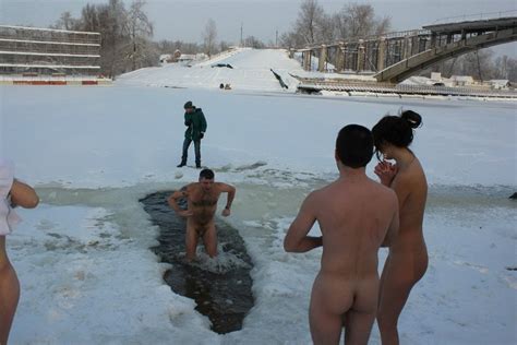 Ice Swimming Photos Porn Photo