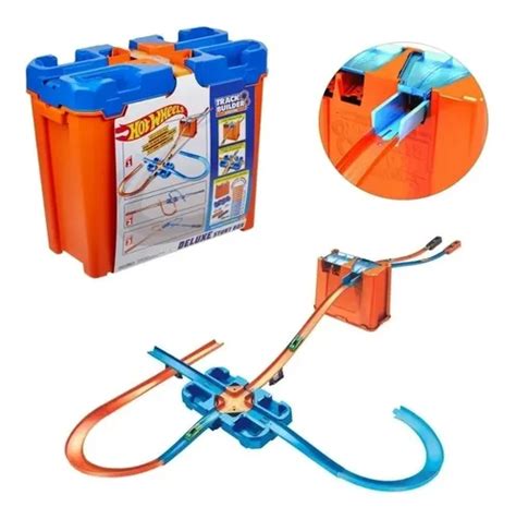 Hot Wheels Caixa De Manobras Deluxe Track Builder Mattel Frete grátis