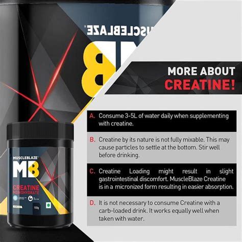 Muscleblaze Creatine Monohydrate Unflavoured 100gm