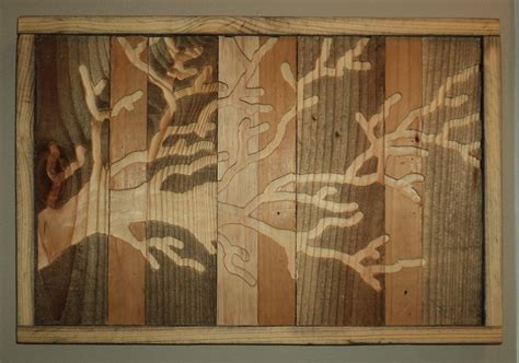 Rustic Wood Tree Wall Art Indoor Outdoor by ChadPHuntFineArt