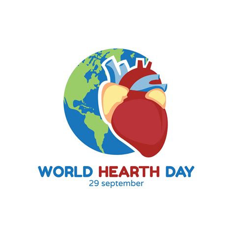 World Heart Day Vector Illustration Design Vector Art At Vecteezy