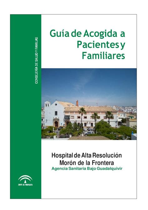 PDF Guía de Acogida a Pacientes y CONSEJERÍA DE SALUD Y