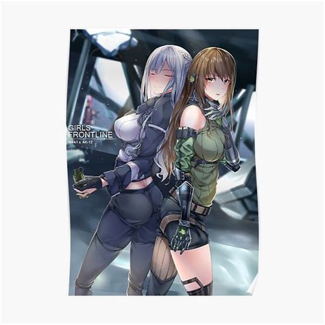 Hot M4A1 And AK 12 Girls Frontline T Dolls Sexy Lewd Boobs Tits Ass Butt Thighs Hentai Anime