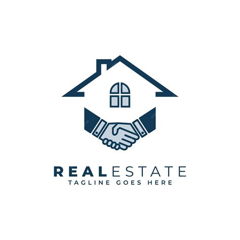 premium vector house  property dealer  handshake marketing
