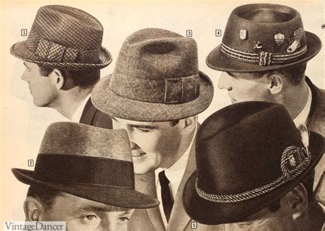 1960s Mens Hats History Styles Trends