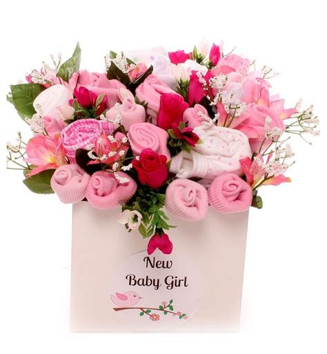 The Unique Gift Store UK's Baby Bouquet shop for baby girls, a large ...