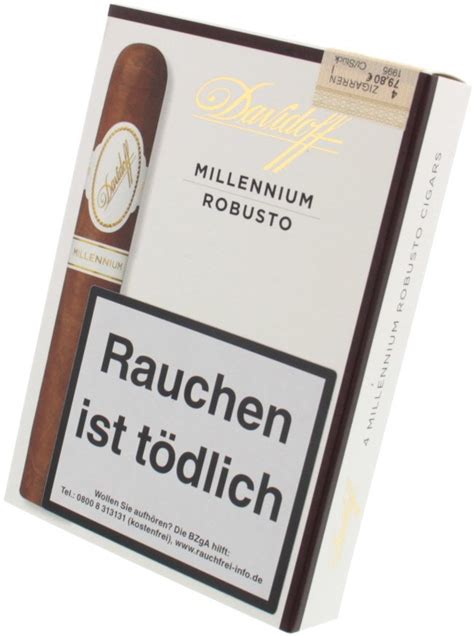 Davidoff Millennium Blend Robusto Cigarworldde Zigarren