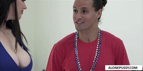 Alyx Star Busty Babe Needs Two Cocks