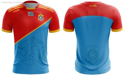 Dr Congo 2019 Afcon Oneills Kits Football Fashion