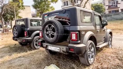 New Mahindra Thar 4x2 Vs 4x4 Compared Side By Side