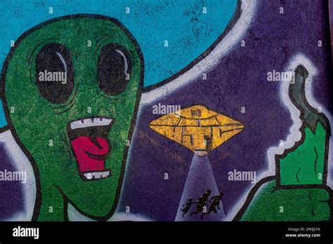 Street Art In Albuquerque New Mexico Stock Photo Alamy