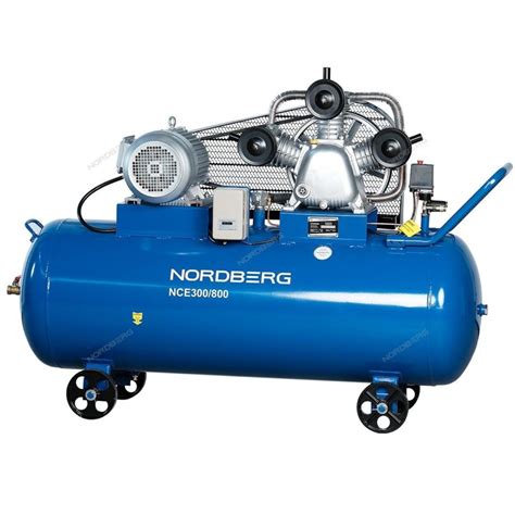 NCE300/800 NORDBERG КОМПРЕССОР 3-х поршн., ременной, чугунная головка ...