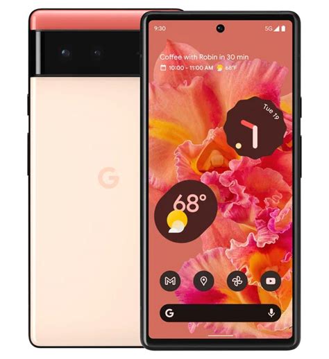 Смартфон Google Pixel 6 5G 8/128 ГБ, Kinda Coral купить в в Москве по ...