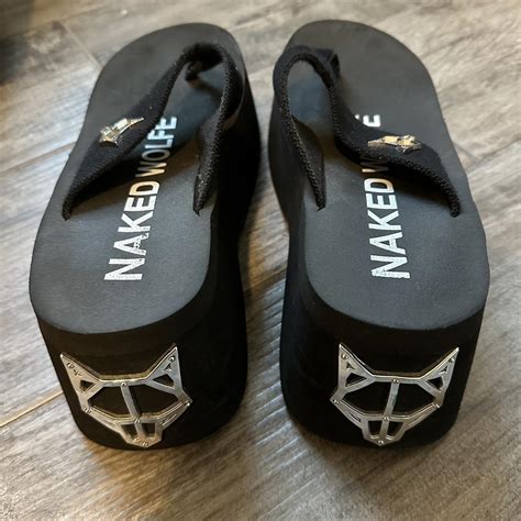 Naked Wolfe Platform Sandals Size 36 6 Comfy Foam Depop
