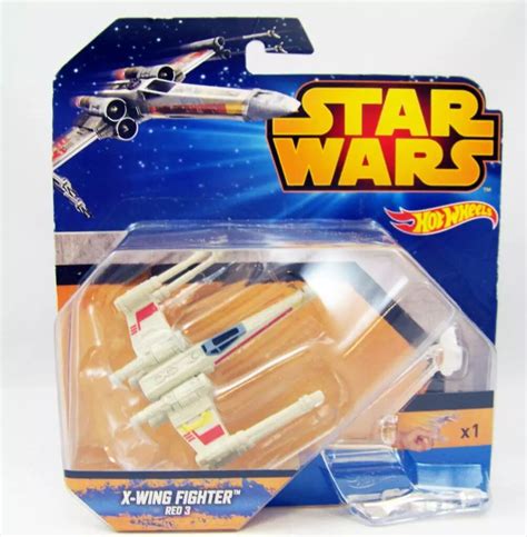 Star Wars Hot Wheels Mattel X Wing Fighter Red
