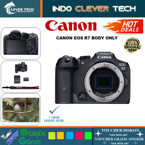 Jual Canon Eos R7 Mirrorless Camera Body Only Eos R 7 Garansi Resmi Shopee Indonesia