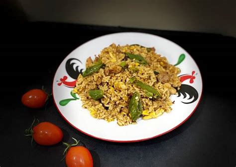 Resep Nasi Goreng Cabai Hijau Ala Solaria Oleh Indah Prihastuti Cookpad