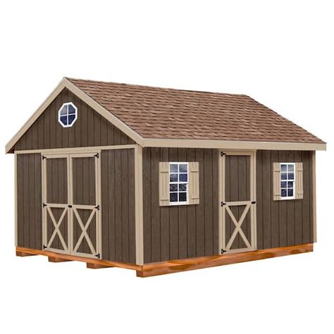 Best Barns Easton 12 X 20 Wood Storage Shed Kit Easton1220 59 Off