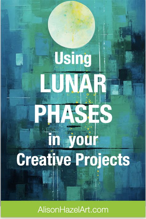 Using Moon Phases in Your Creative Process - Alison Hazel Art