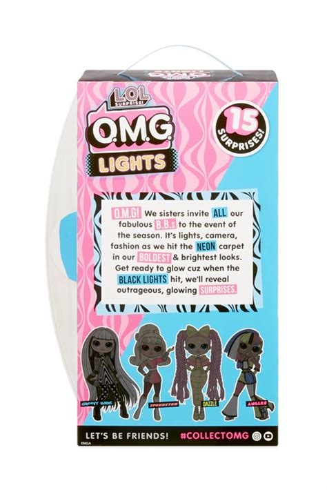 L O L Surprise Groovy Babe OMG Lights Docka Dockor Dockor Docktillbehör LEKSAKER