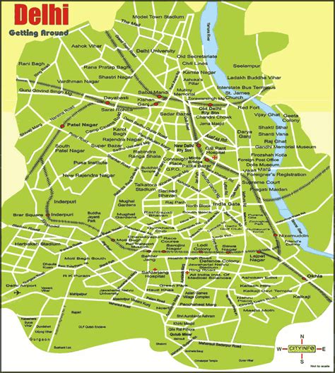 delhi map travelsfinderscom