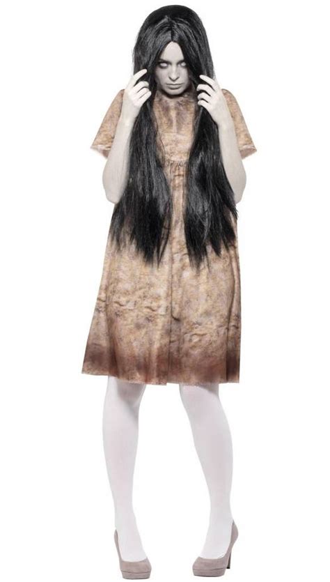 Tattered Samara Halloween Costume The Ring Movie Costume For Women