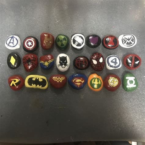 Superhero Button Table Decor Home Decor