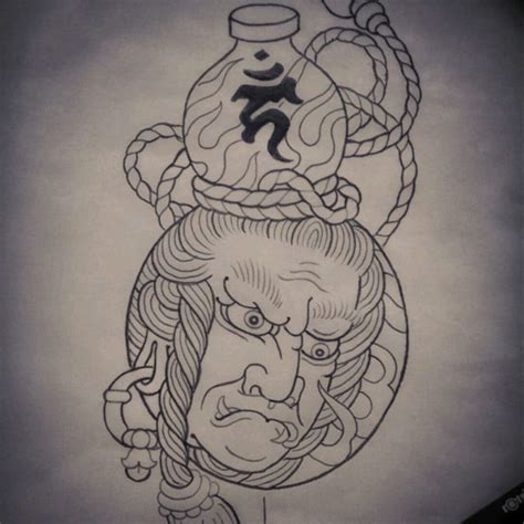 Tattoo Uploaded By Royal Tattoo Fudo Myoo Sake Bottle By Vincent For