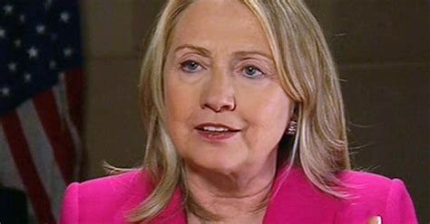 Clinton Cracks Beginning To Form In Assads Regime Cbs News