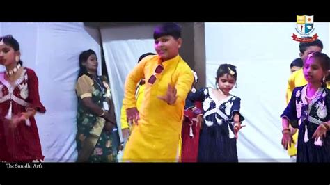 Bhangra Dance Class 3rd A Gandhi City Public School Pulgaon