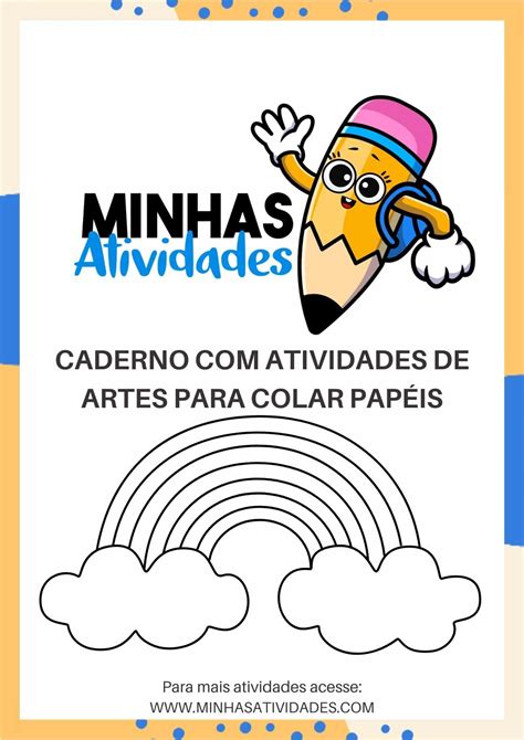 Desenhos Para Colar - Atividades Para Colar Papéis Nos Desenhos!