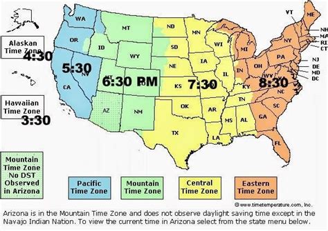Time Zones Us Map map time zones us state map and time zones united ...