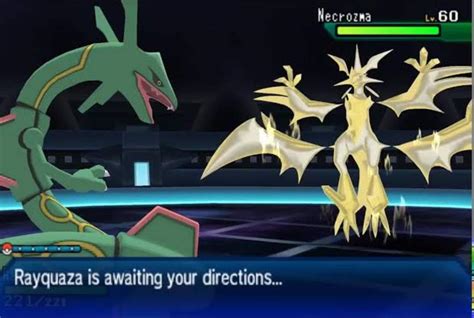 Mega Rayquaza Vs Ultra Necrozma Analysis Pokémon Amino