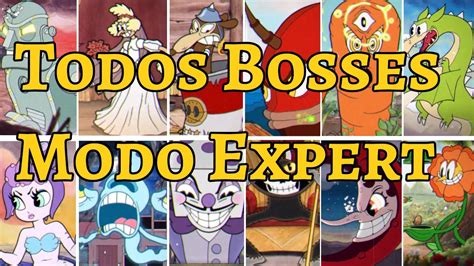 Cuphead Expert Todos Os Bosses Sem Tomar Dano Rank S Youtube