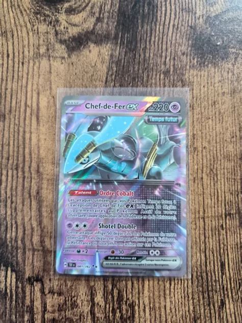 CARTE POKÉMON CHEF DE FER EX 081 162 EV05 Forces Temporelles TEF FR EUR