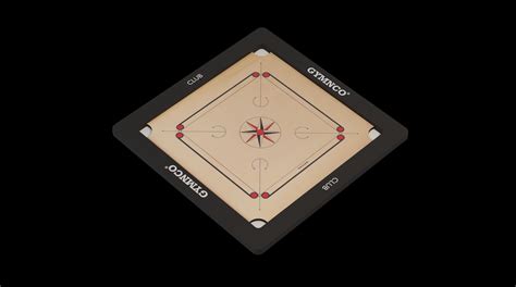 Carrom Board Cad Block