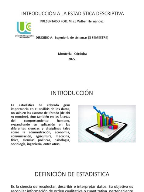 Introducción A La Estadistica Descriptiva Lista Pdf Cuantil Histograma