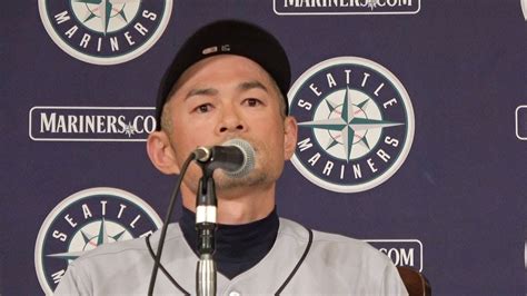 イチロー選手、引退を表明し記者会見 Youtube