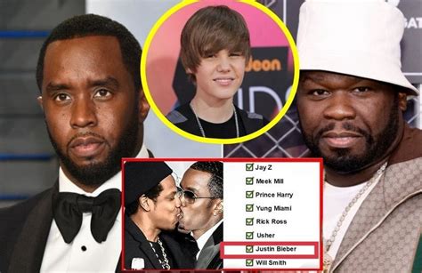 50 Cent Reveals List Of Rappers Who Slept With Diddy Justin Bieber