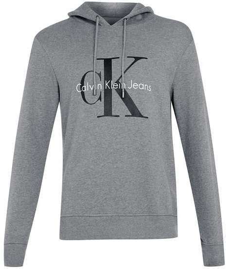 Calvin Klein Grey Hoodie Grey Hoodie Sweatshirts Hooded Sweatshirts