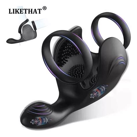 Vibrador De Próstata Sexy Toys Masaje Testicular Anal Meses sin intereses